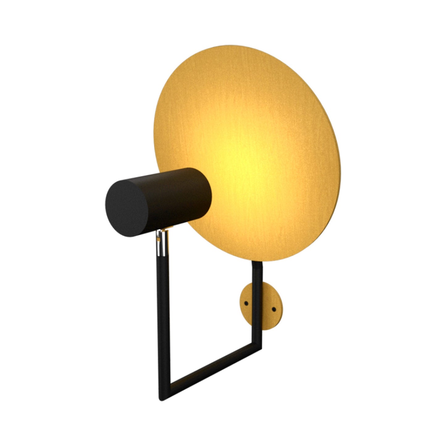 Dot Wall Light in Organic Gold (14.76-Inch).