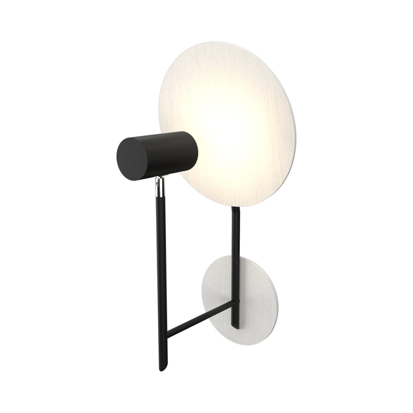 Dot Wall Light in Organic White (19.69-Inch).