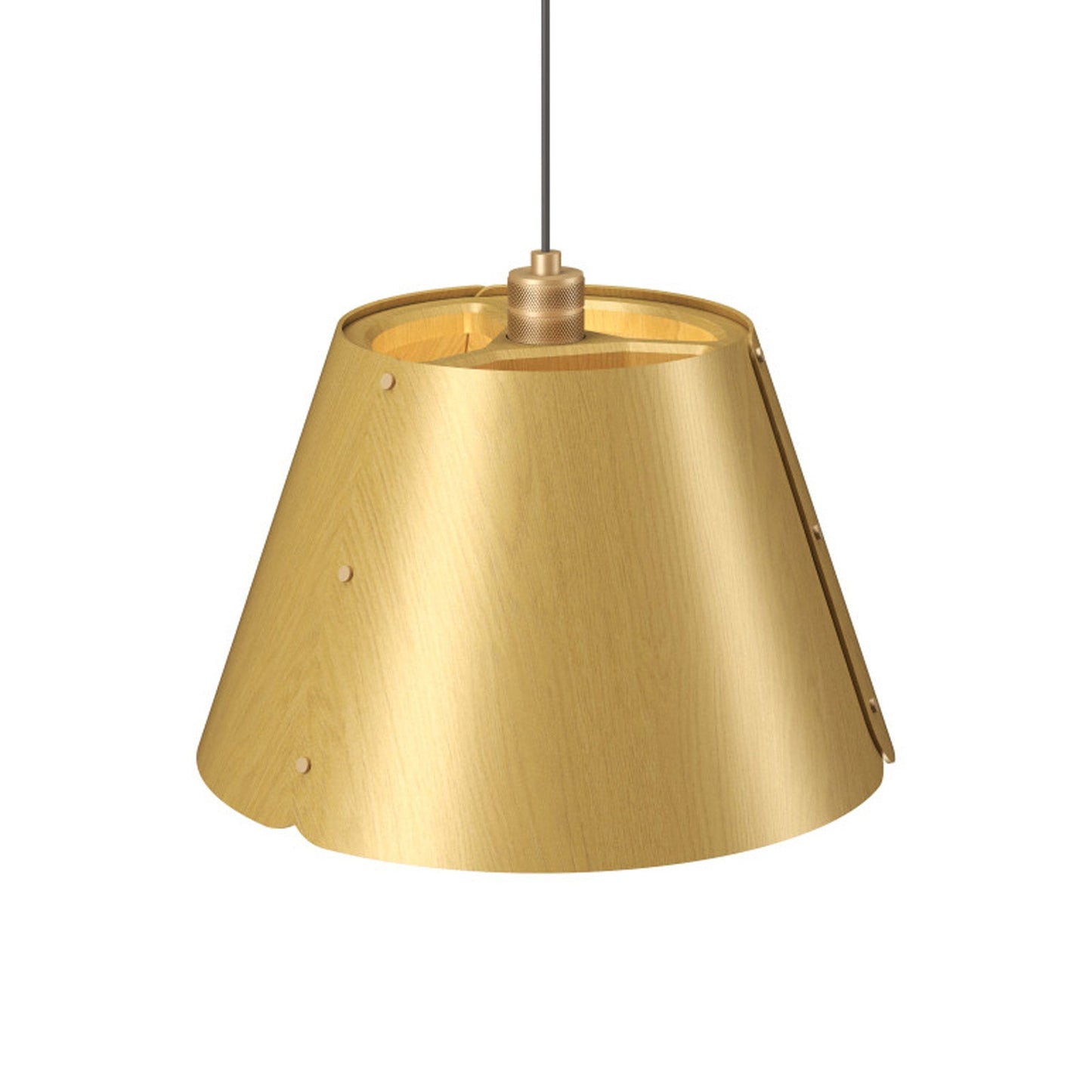 Element 1536 Pendant Light in Organic Gold.