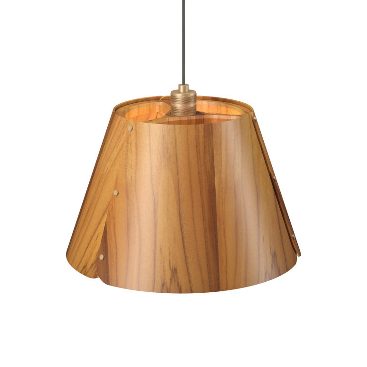 Element 1536 Pendant Light in Teak.