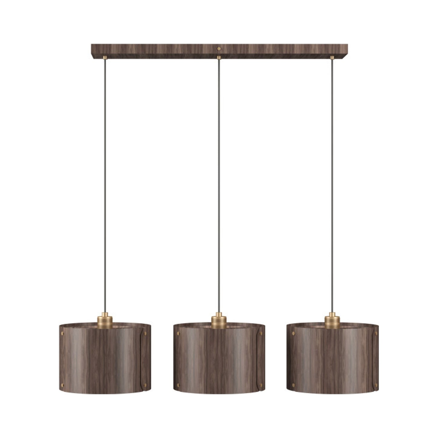 Element 1542 Pendant Light in American Walnut.