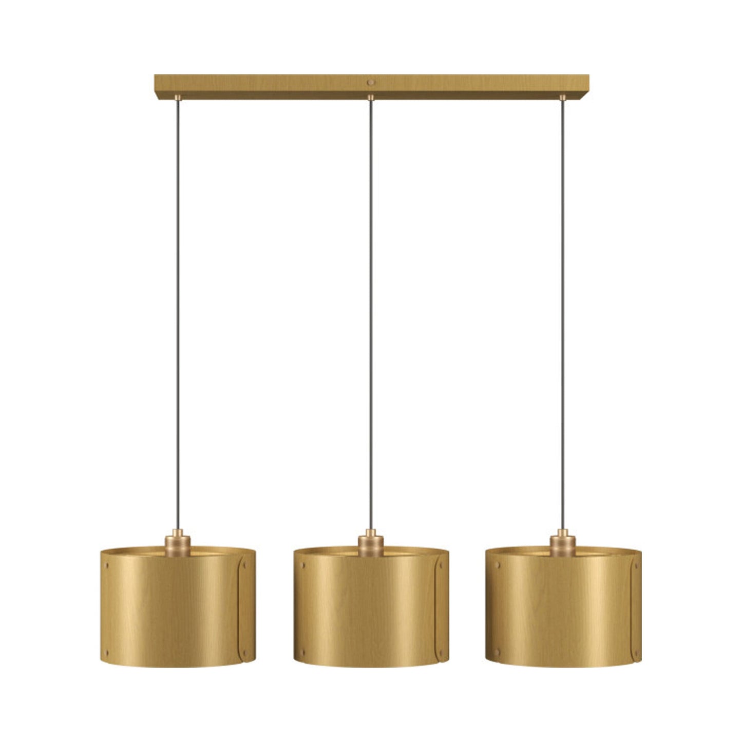 Element 1542 Pendant Light in Organic Gold.