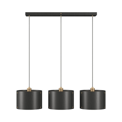 Element 1542 Pendant Light in Organic Lead Grey.