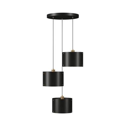 Element Multi Light Pendant Light in Charcoal.