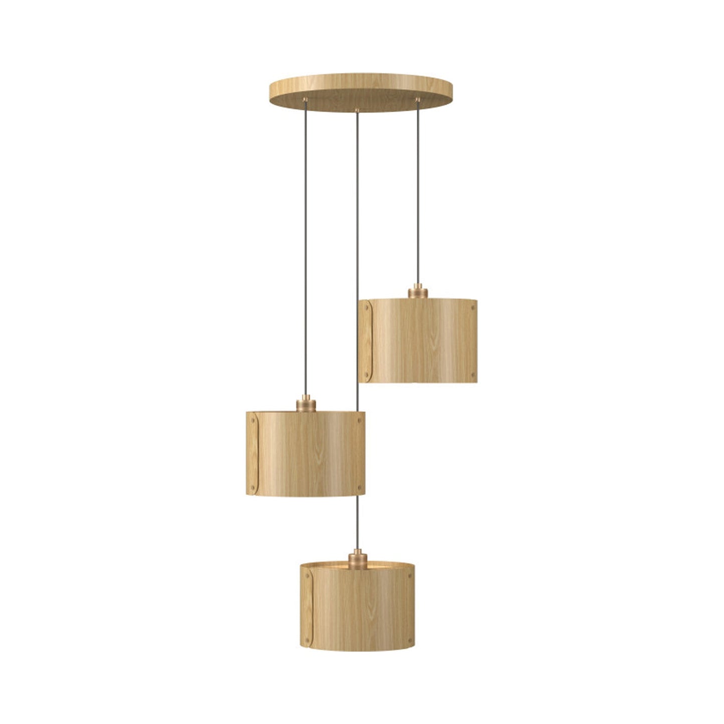 Element Multi Light Pendant Light in Sand.