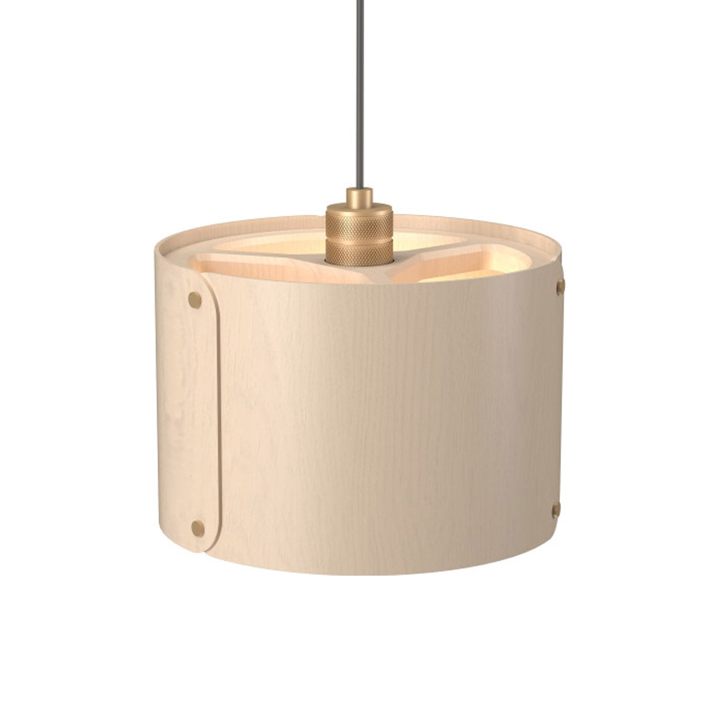 Element Pendant Light in Organic Cappuccino (11.42-Inch).