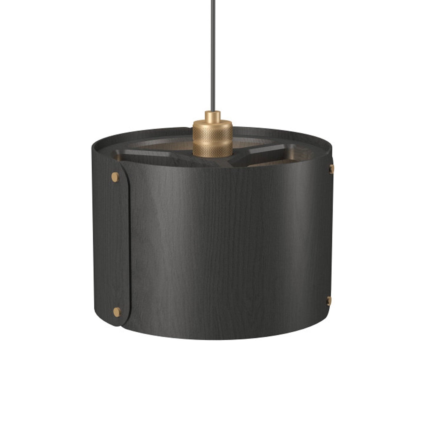 Element Pendant Light in Organic Lead Grey (11.42-Inch).