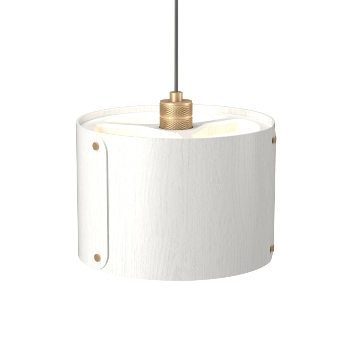 Element Pendant Light in Organic White (11.42-Inch).