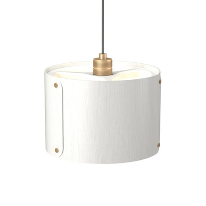 Element Pendant Light in Organic White (11.42-Inch).