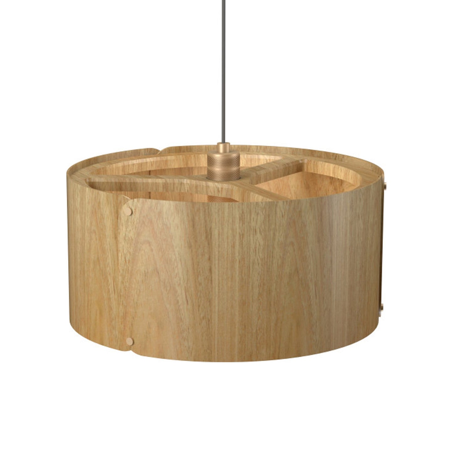Element Pendant Light in Louro Freijo (18.11-Inch).