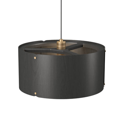Element Pendant Light in Organic Lead Grey (18.11-Inch).
