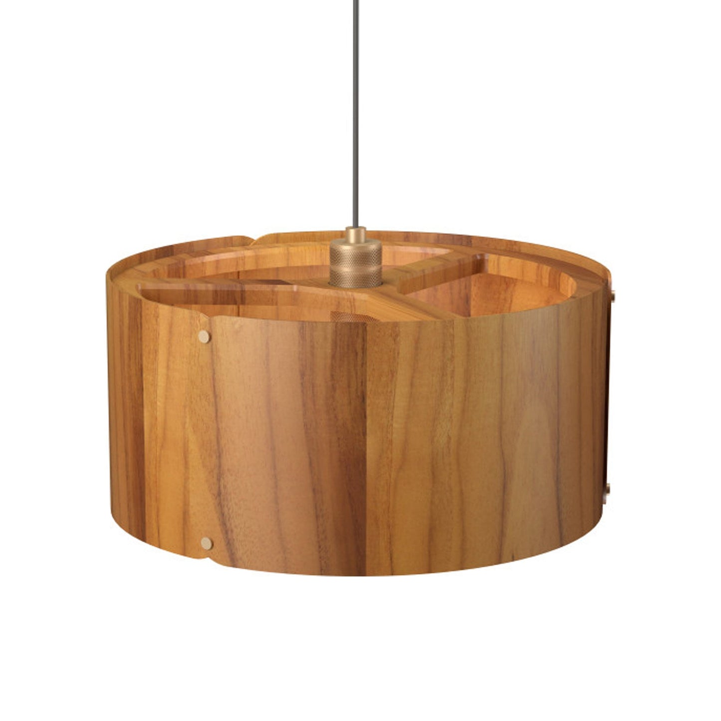Element Pendant Light in Teak (18.11-Inch).