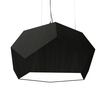 Facet 122 Pendant Light in Charcoal (15.75-Inch).