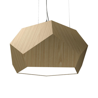 Facet 122 Pendant Light in Sand (15.75-Inch).