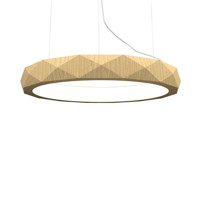 Facet 135 LED Pendant Light in Sand (23.62-Inch).