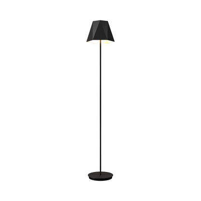 Facet 3055 Floor Lamp in Organic Lead Grey.