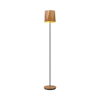Facet 3057 Floor Lamp in Teak.