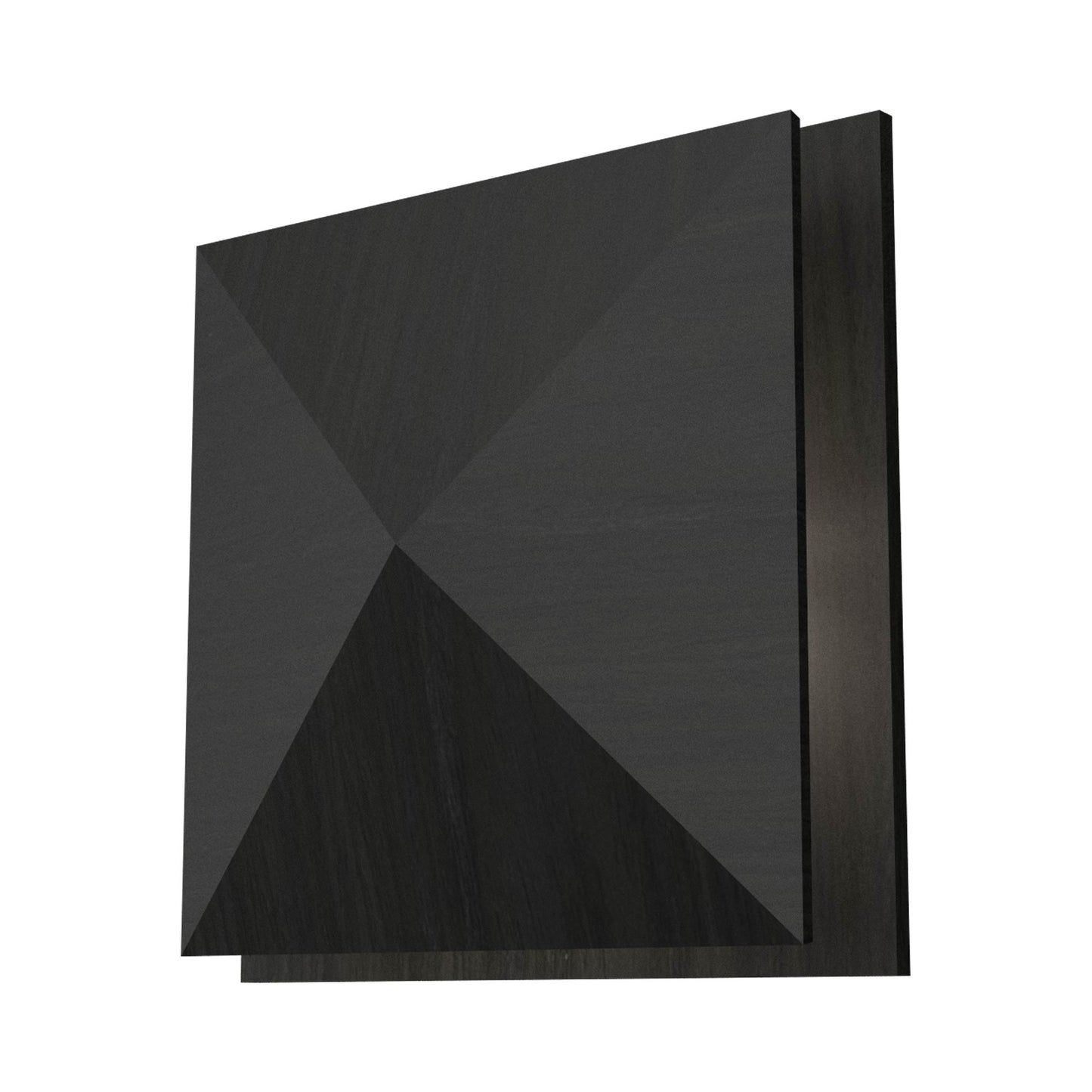 Facet 4064 LED Wall Light in Charcoal.