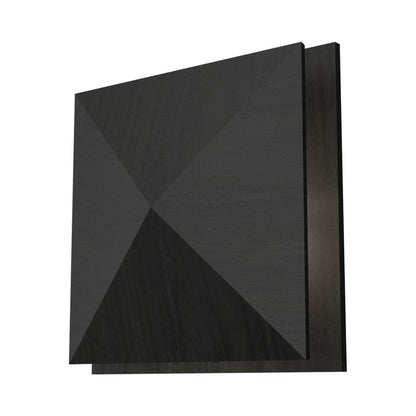 Facet 4064 LED Wall Light in Charcoal.