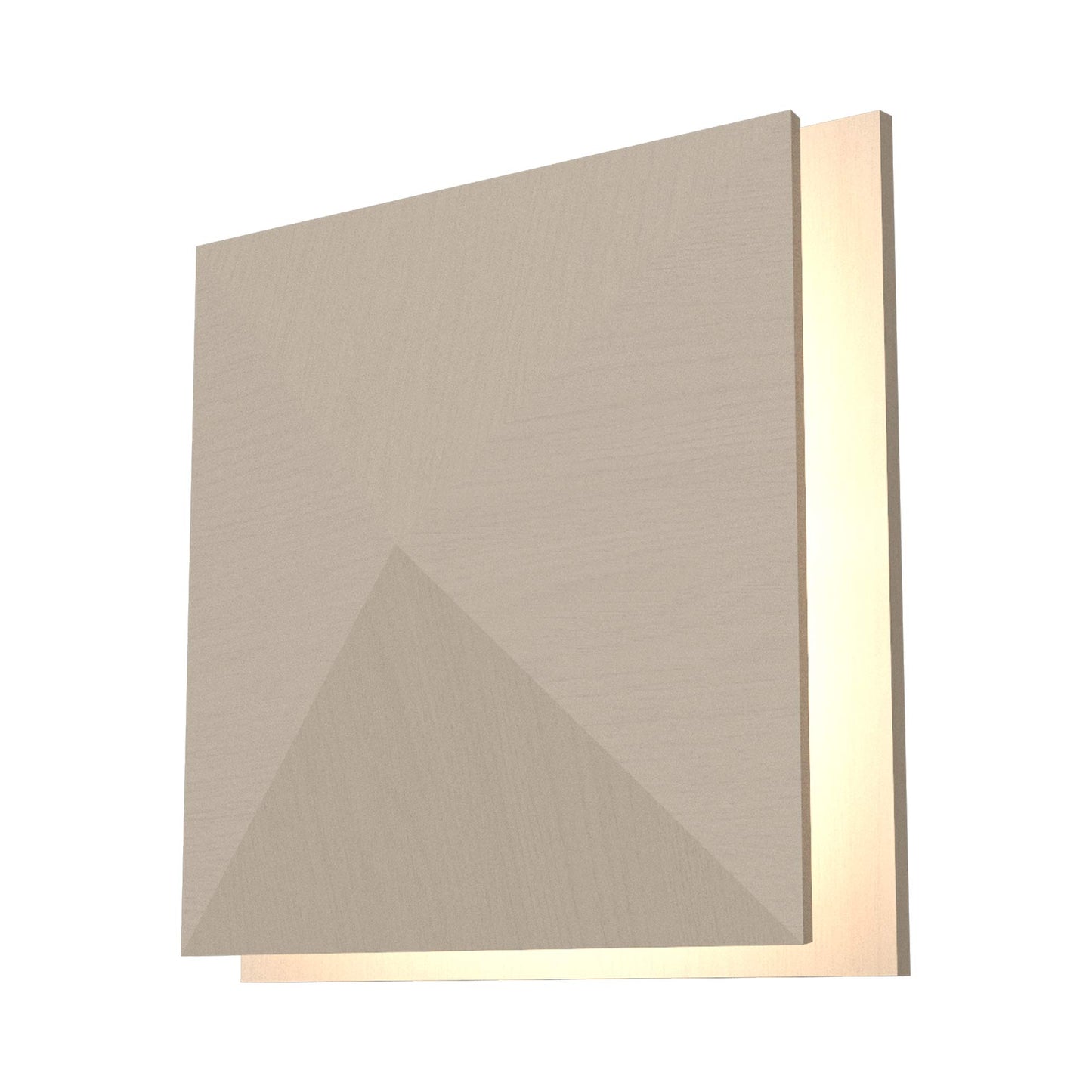 Facet 4064 LED Wall Light in Organic Cappuccino.