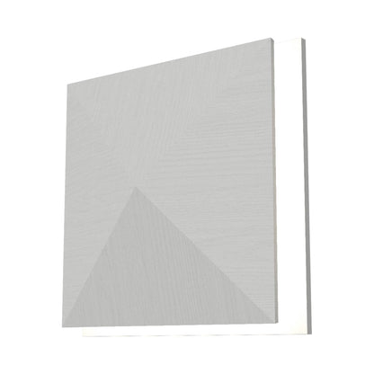 Facet 4064 LED Wall Light in Organic White.