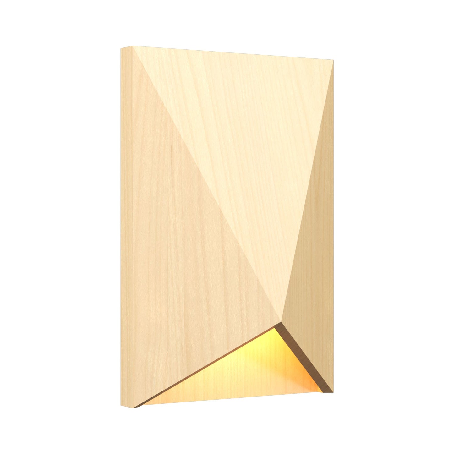 Facet 4219 Wall Light in Maple.