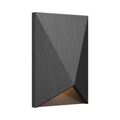 Facet 4219 Wall Light in Organic Lead Grey.