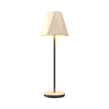 Facet 70 Table Lamp in Organic Cappuccino (23.62-Inch).