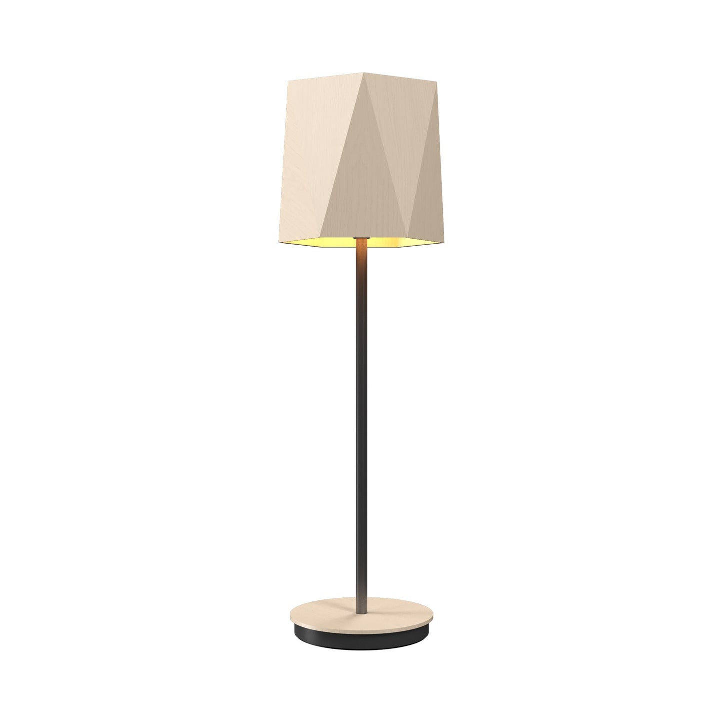 Facet 708 Table Lamp in Organic Cappuccino (23.62-Inch).