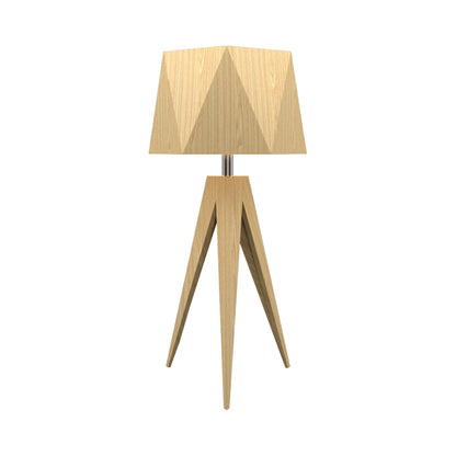 Facet Table Lamp in Sand.