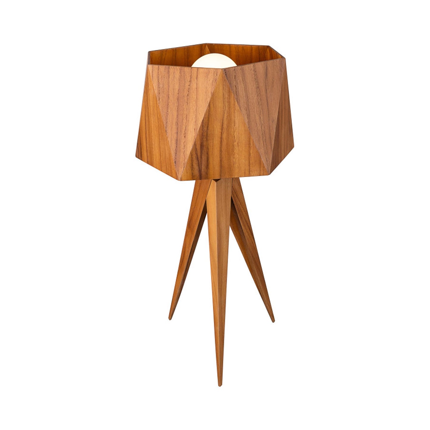 Facet Table Lamp in Detail.