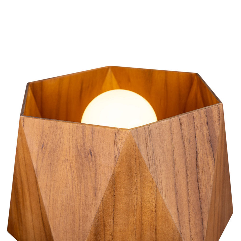 Facet Table Lamp in Detail.