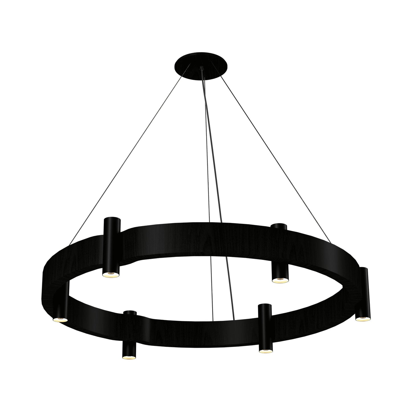 Flow 149 Pendant Light in Charcoal (23.62-Inch).