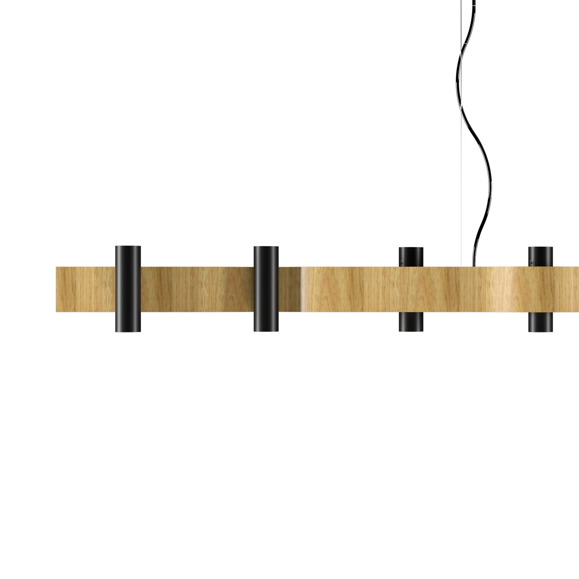 Flow Linear Pendant Light in Detail.