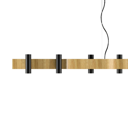 Flow Linear Pendant Light in Detail.