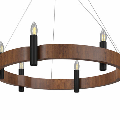 Flow Round Pendant Light in Detail.