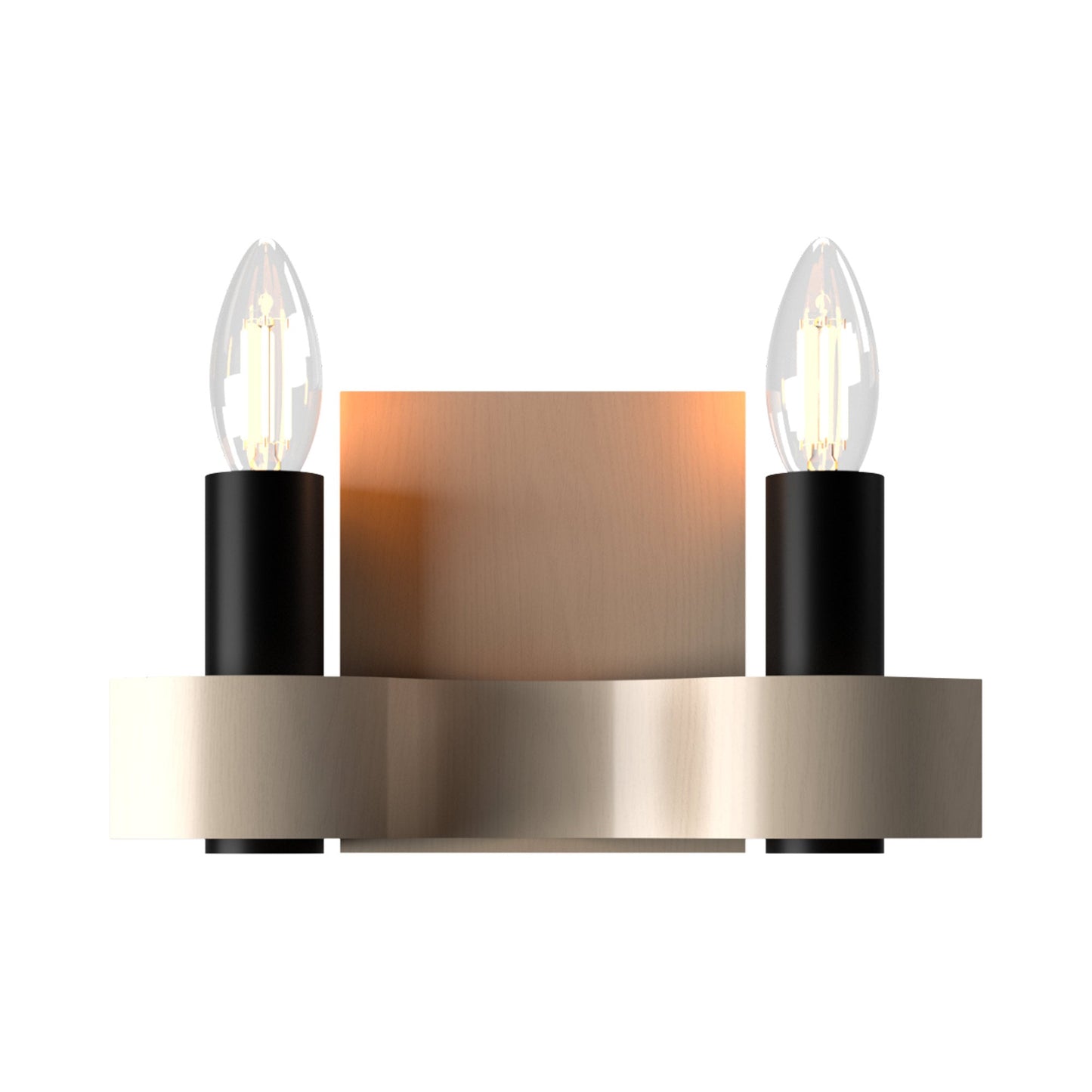 Flow Wall Light in Organic Cappuccino (2-Light).