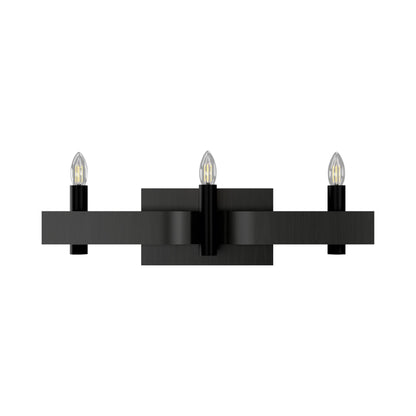 Flow Wall Light in Charcoal (3-Light).