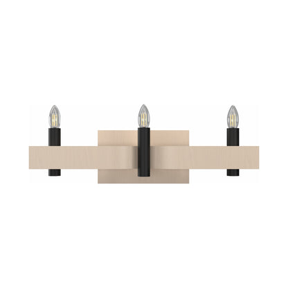 Flow Wall Light in Organic Cappuccino (3-Light).