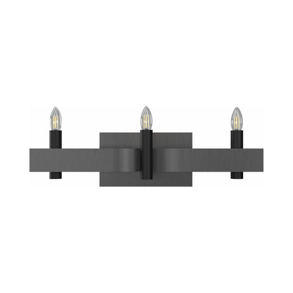Flow Wall Light in Organic Lead Grey (3-Light).
