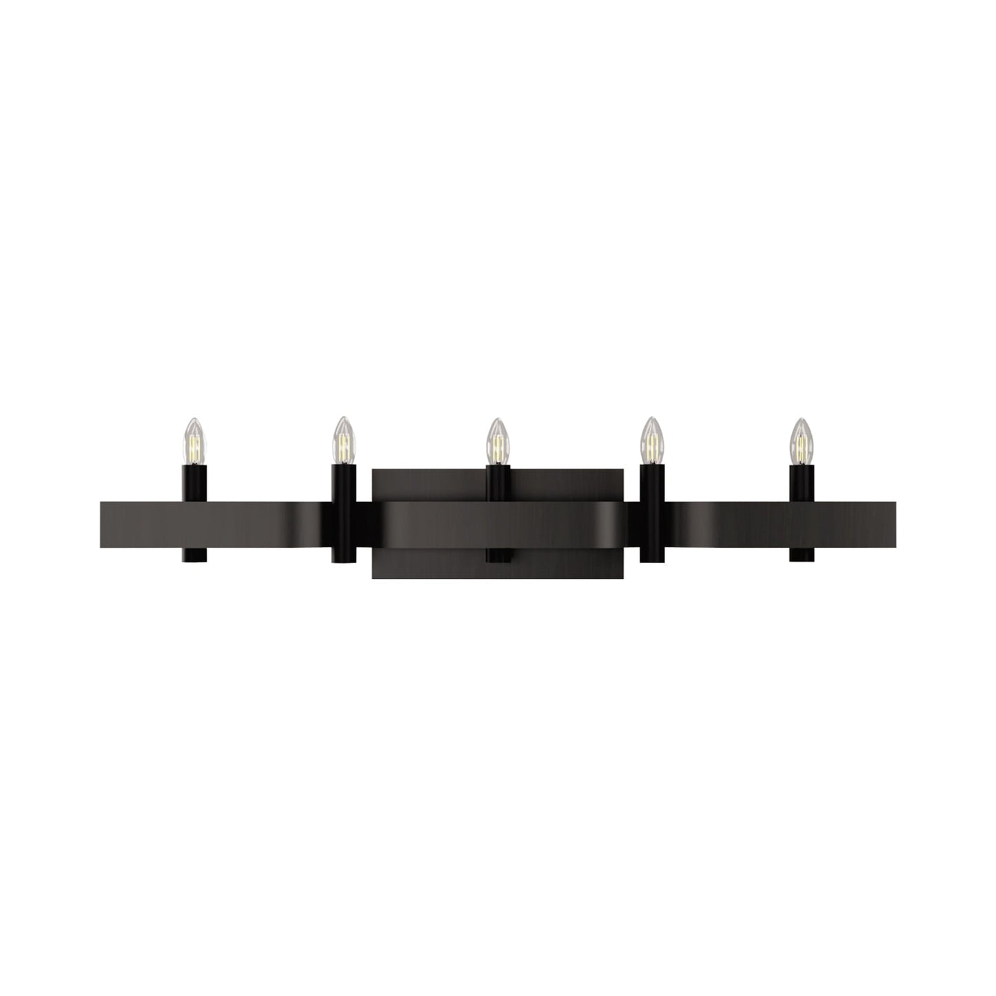 Flow Wall Light in Charcoal (5-Light).
