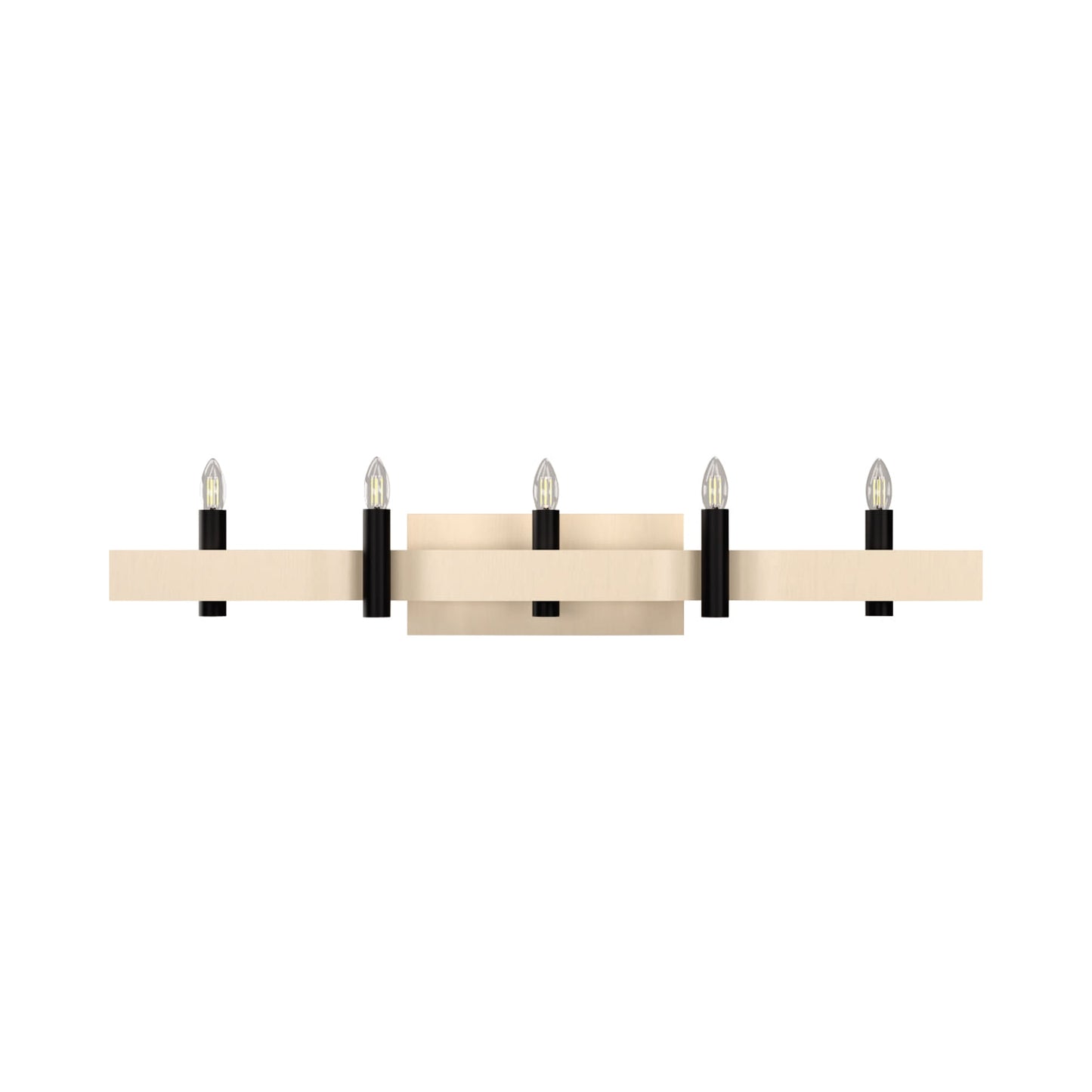Flow Wall Light in Organic Cappuccino (5-Light).