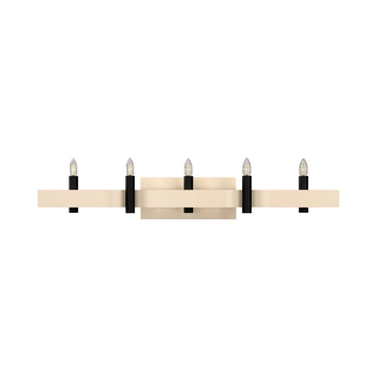 Flow Wall Light in Organic Cappuccino (5-Light).