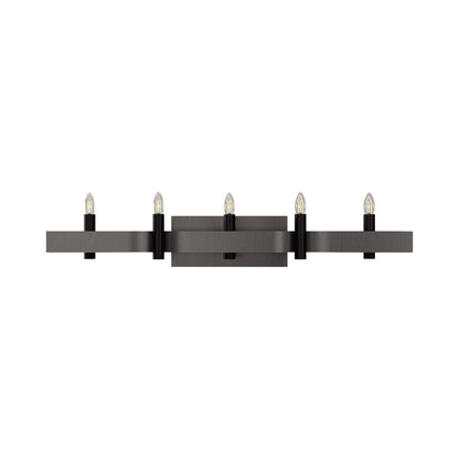 Flow Wall Light in Organic Lead Grey (5-Light).