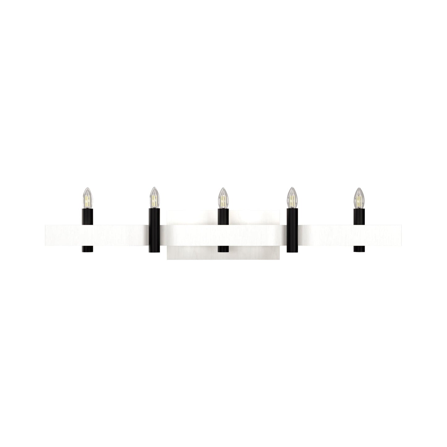 Flow Wall Light in Organic White (5-Light).