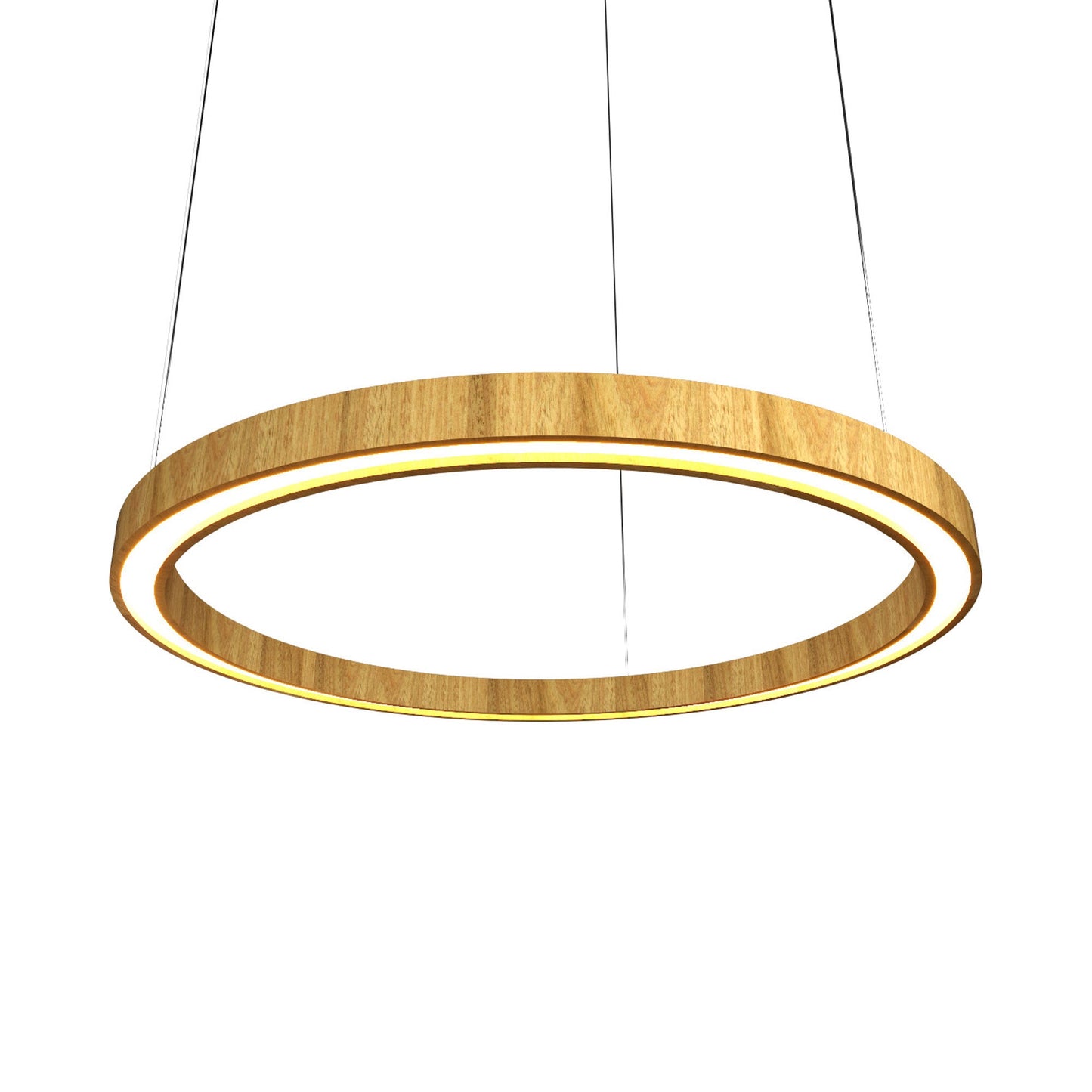 Frame 14 LED Pendant Light in Louro Freijo (15.75-Inch).
