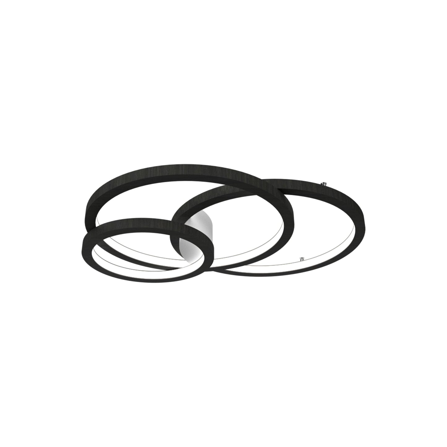 Frame LED Ceiling / Wall Light in Charcoal (Small).