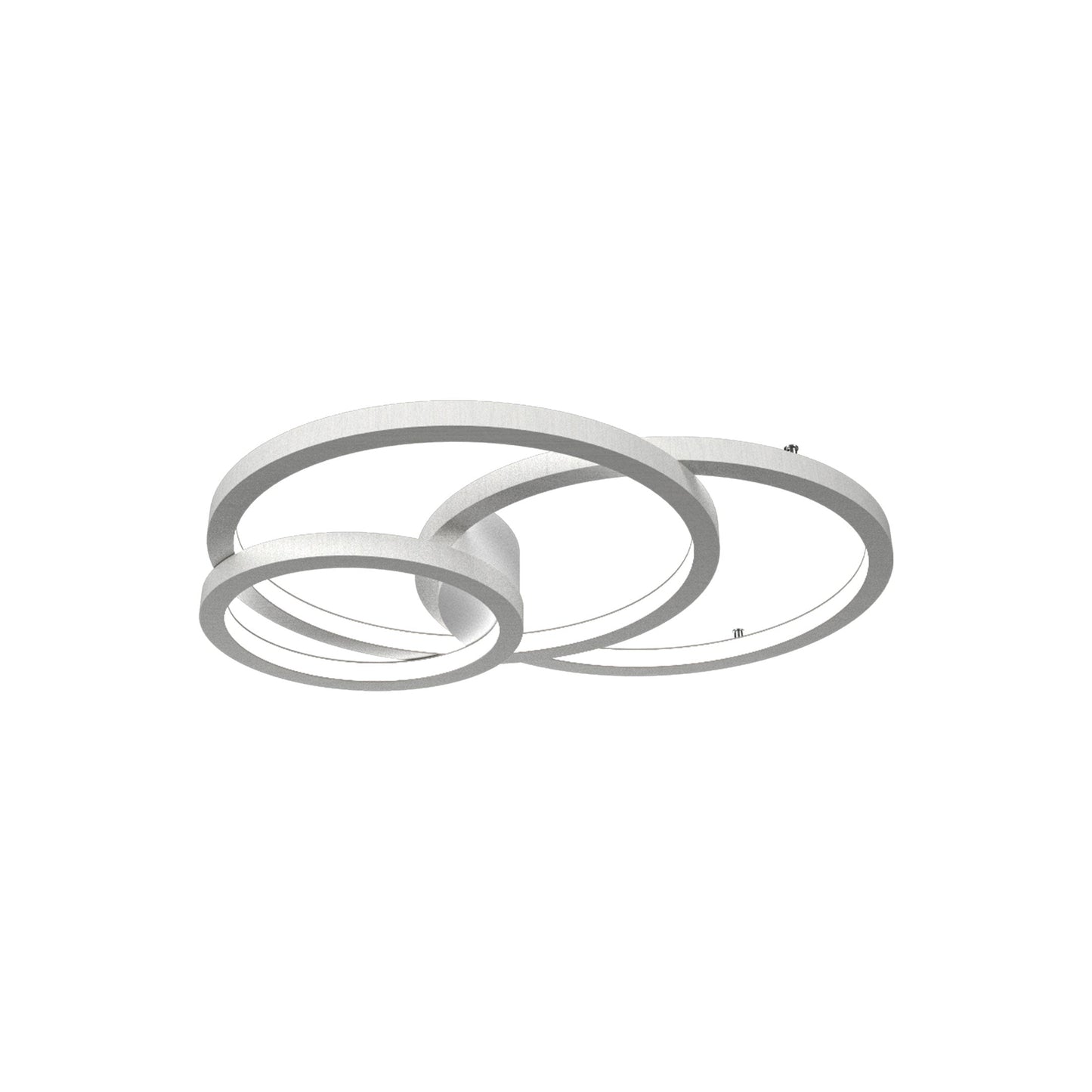 Frame LED Ceiling / Wall Light in Organic White (Small).
