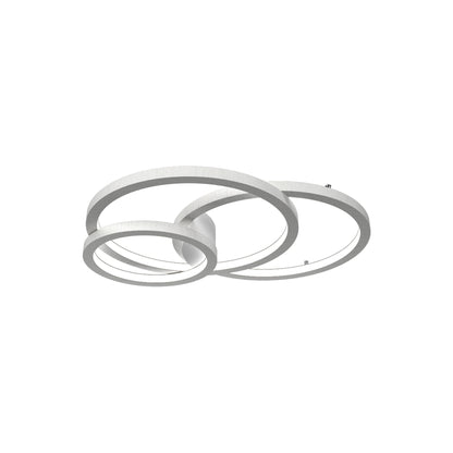 Frame LED Ceiling / Wall Light in Organic White (Small).