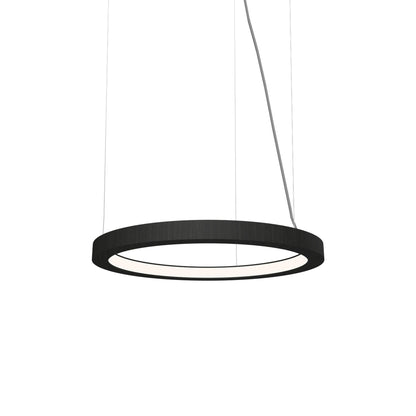 Frame LED Pendant Light in Charcoal (23.62-Inch).
